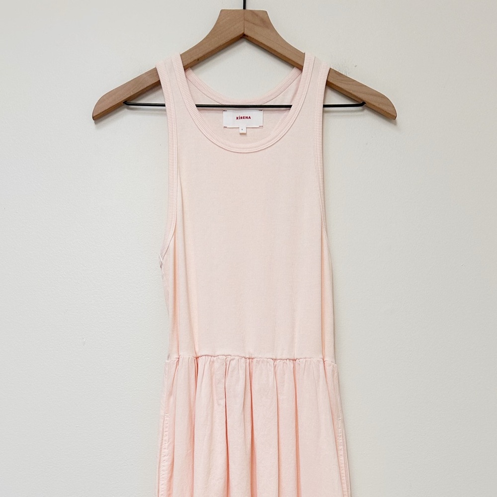 XiRENA Like-New Flynn Dress in Cream Peach size S - Picture 3 of 13